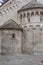 Rear view of the apse of the St. Chrysogonus church in Zadar, Croatia