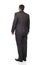 Rear view businessman looking away full length