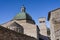 rear view of the cathedral of san rufino in the city of assisi