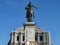 Rear view of the equestrian statue of Philip IV in Madrid, Spain