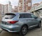 Rear view from the side of the new QX50 Infiniti will take place near the motor show on April 10, 2020 in Russia, Tatarstan, Kazan