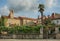 Rear view to Church of Saint Martha in Koper