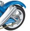 Rear wheel motorcycle