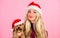 Reason love christmas with pets. Ways to have merry christmas with pets. Woman and yorkshire terrier wear santa hat