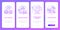 Reasons to gamble purple gradient onboarding mobile app screen