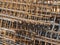 Rebar Cages Stacked and Ready to Use On Site