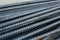 Rebar steel reinforcing rod bar in construction