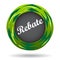 Rebate colorful icon