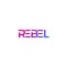 Rebel logo, modern design