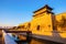 The rebuilding city wall and gate tower of Datong.