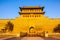 The rebuilding city wall and gate tower of Datong.