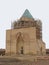 Rebuilt Sultan Tekesh mausoleum in ancient city Kunya-Urgench