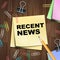 Recent News Shows Latest Newspapers 3d Illustration