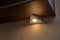 Recessed lighting, downlighting on cupboard, modern design lamp for home