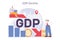 Recession effect. GDP decline is a significant, widespread, and prolonged