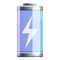 Recharge battery icon, cartoon style