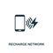 Recharge Network icon. Premium style design from urbanism icon collection. UI and UX. Pixel perfect Recharge Network icon for web