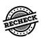 Recheck rubber stamp