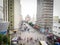 Recife, Brazil - January 5, 2019. People walking on street