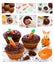 Recipe step by step Easter cupcakes