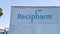 Recipharm sign logo Coronavirus laboratory chosen by Moderna to manufacture vaccine in