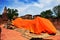 Reclining Budda of Phutthaisawan Temple Ayutthaya
