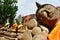 Reclining Budda of Phutthaisawan Temple Ayutthaya