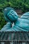 Reclining buddha statue at Nanzoin temple in Sasaguri, Fukuoka Prefecture