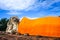 Reclining Buddha, Wat Lokaya Sutharam temple, Ayutthaya, Thailand