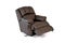 Reclining leather chair