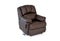 Reclining leather chair