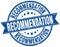 Recommendation stamp