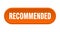 recommended button