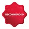 Recommended misty rose red starburst sticker button