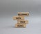 Reconnect with your Goals symbol. Wooden blocks with words Reconnect with your goals. Beautiful grey background. Business and