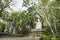 Reconstruct buddha statue, in the temple, Thailand