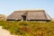 Reconstructed Iron Age House in the Dunes of  the North Frisian Island of Amrum, Schleswig-Holstein, Germany