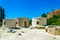 Reconstructed neolithic dwellings at Choirokoitia, Cyprus