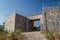 Reconstructed Roman camp near Bay of bones on Ohrid lake