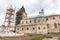 Reconstruction of dominican monastery in Pidkamin village, landmarks of Lviv region