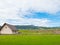 Reconstruction of an Inca house in the Pumapungo archaeological