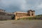 Reconstruction of Roman amphitheater in the Roman city of Viminacium in Kostolac, Serbia.