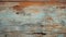 Recontextualized Painted Wooden Wall With Peeling Paint Texture