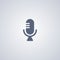 Record, Microphone, vector best flat icon