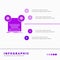 Record, recording, retro, tape, music Infographics Template for Website and Presentation. GLyph Purple icon infographic style