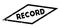 Record rubber stamp