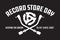 Record Store Day Badge or Emblem Vector Design.