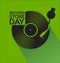 Record store day retro vintage template