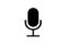 Recorder Microphone icon on white background