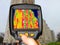 Recording Heat Loss at the Residential building With Thermal Camera